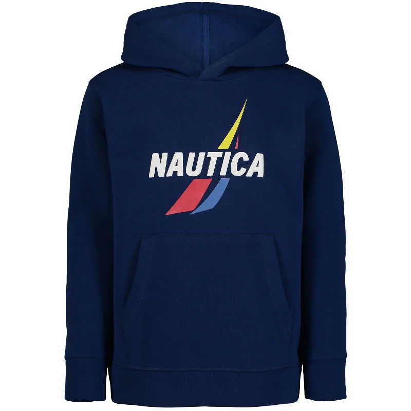 men's high-quality hoodie sweatshirt -Nautica Boys' J-Class Split Hoodie (8-20)