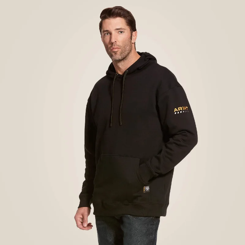 men's athletic hoodie sweatshirt for training -Men's Rebar Workman Hoodie