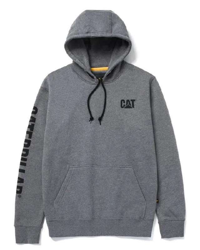 men's classic hoodie sweatshirt -Men's Trademark Banner Hoodie - Grey